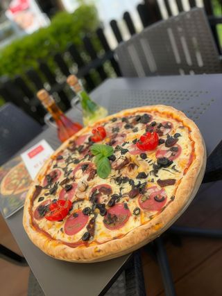 Gamberi al forno 30cm