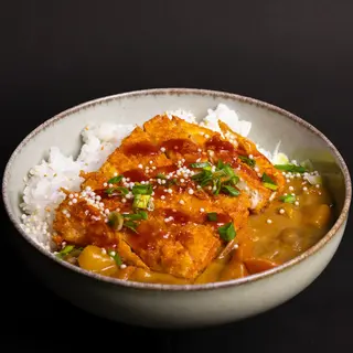 Wegan tofu katsu curry