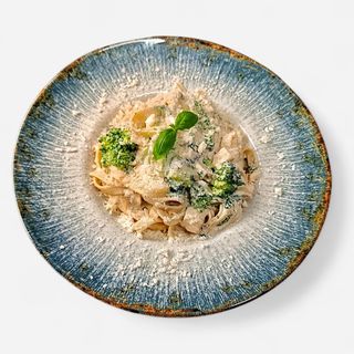 Tagliatelle w kremowym sosie  podgrzybkowym -Vege