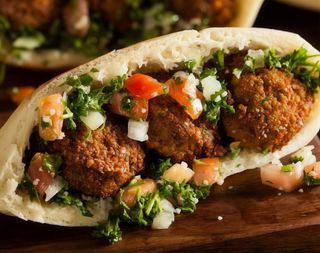 Falafel box mały