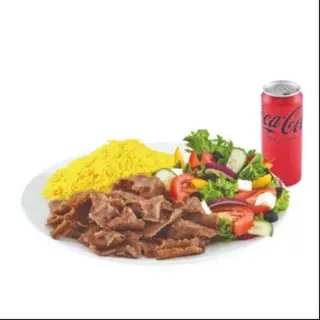 Talerz Kebab Rice Coca Cola 0,33l