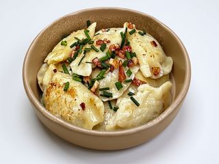 Pierogi z kurkami(5szt)