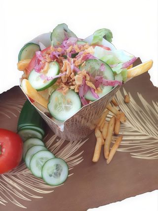 Mały z mięskiem z kurczaka 