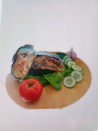 Pita duża z mięskiem mieszanym 