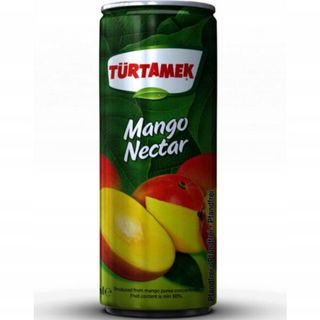 Nektar mango TURTAMEK 250ml puszka  ✅ Mango jest uważane za jeden z najsmaczniejszych i najzdrowszych owoców. 