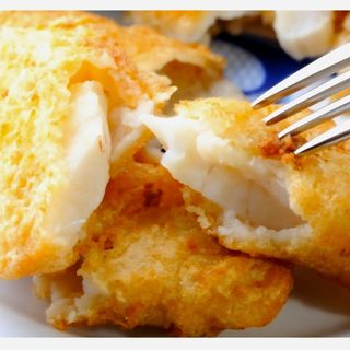 Dorsz a'la Fish & chips w zestawe