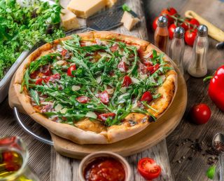 Pizza vegetariana