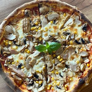 Pizza  Com Pollo