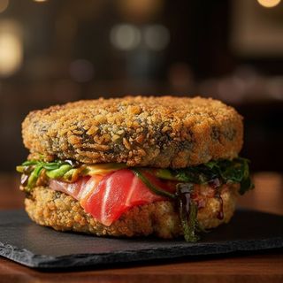 Big Komo Burger z tuńczykiem