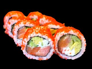 California z Łososiem