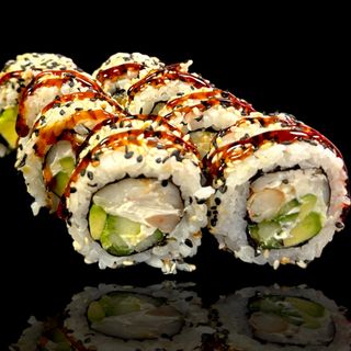 California z Krewetką