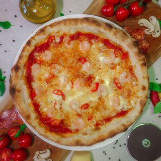 Pizza Aglio, olio e pepeoncino