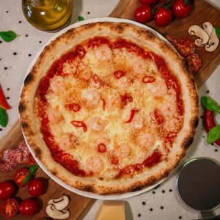 Pizza Aglio, olio e pepeoncino