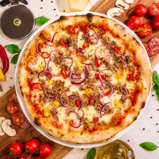 Pizza Maiale ai Peperoni