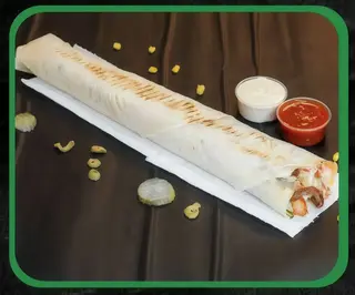 Tortilla z frytkami duża