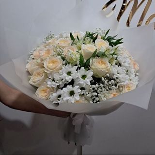 Bukiet kwiatów pastelowych