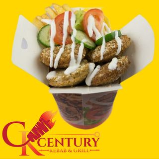 Kebab box wegetariański 1000 ml