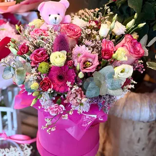 Flowerbox Natura Pink XL