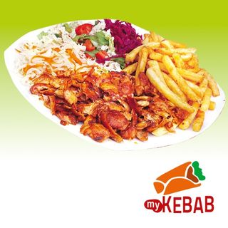 Kebab danie plus z serem