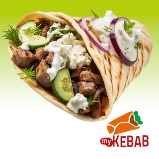 Pita kebab z serem