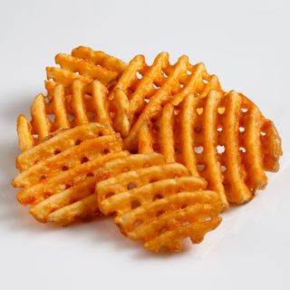 Hot wings+frytki criss cross