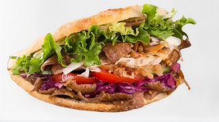 Kebab w bułce duża