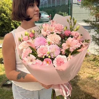 Bukiet Różowy koktajl