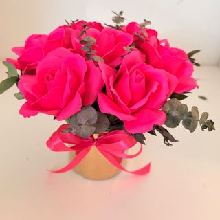 Kwiaty z mydła Rubin