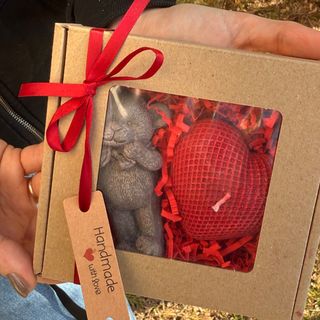 Prezent Świeczka z misiem