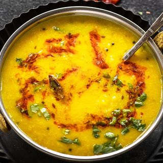 Dal Tadka w/ rice meal (curry z soczewicy) meal