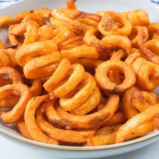 Frytki curly fries - small