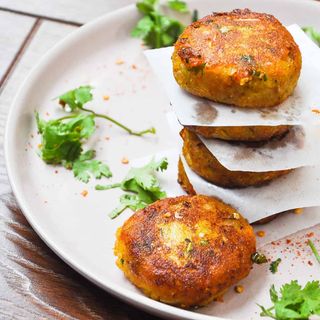 Pasztet ziemniaczany (Potato patties) - Aloo tikki