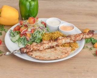 Izraelski szaszłyk drobiowy