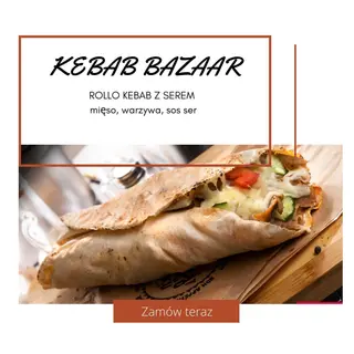 Rollo kebab z serem