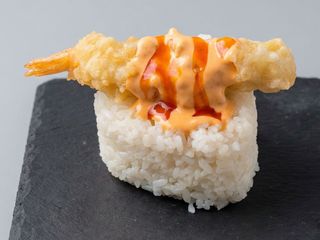 Onigiri Spicy Ebi Tempura