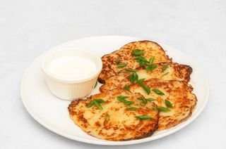 Placki ziemniaczane ze śmietaną