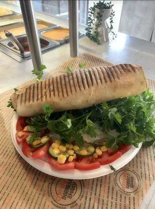 Kebab w cieście samo mięso duży