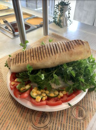 Kebab w cieście samo mięso duży
