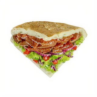 Kebab w bułce duży