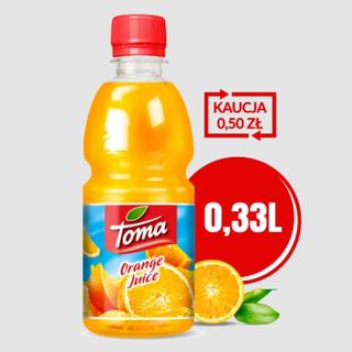 Toma pomarańczowy 0,33l