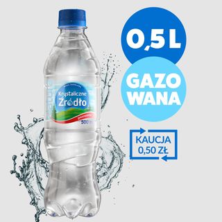 woda gazowana 0,5l