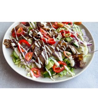 Sałatka kebab Średni