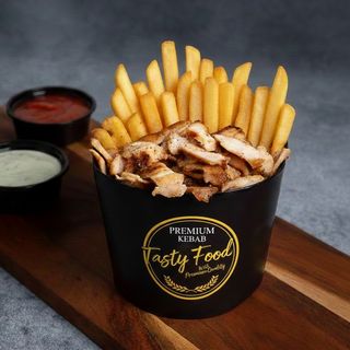 Mały kebab box ( Bez surówek )