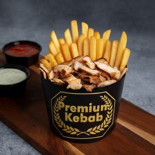 Średni kebab box (Bez surówek )