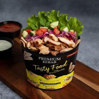 Sredni kebab box ( Bez Frytki )