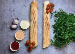 Tortilla kebab drobiowy