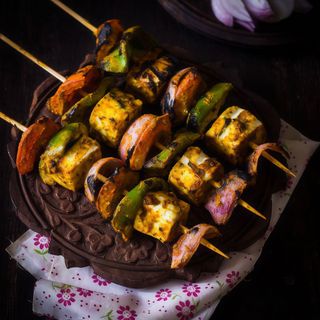 Tandoori paneer tikka
