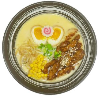 Kremowy Ramen z Kurczakiem