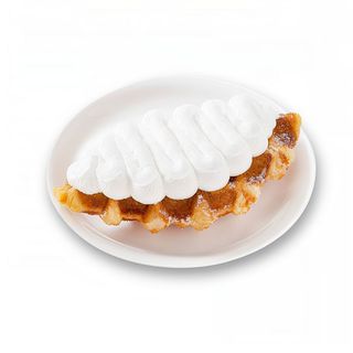 Whipped cream Croffle