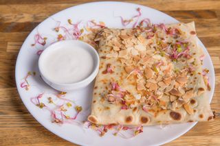 Naleśnik ze szpinakiem